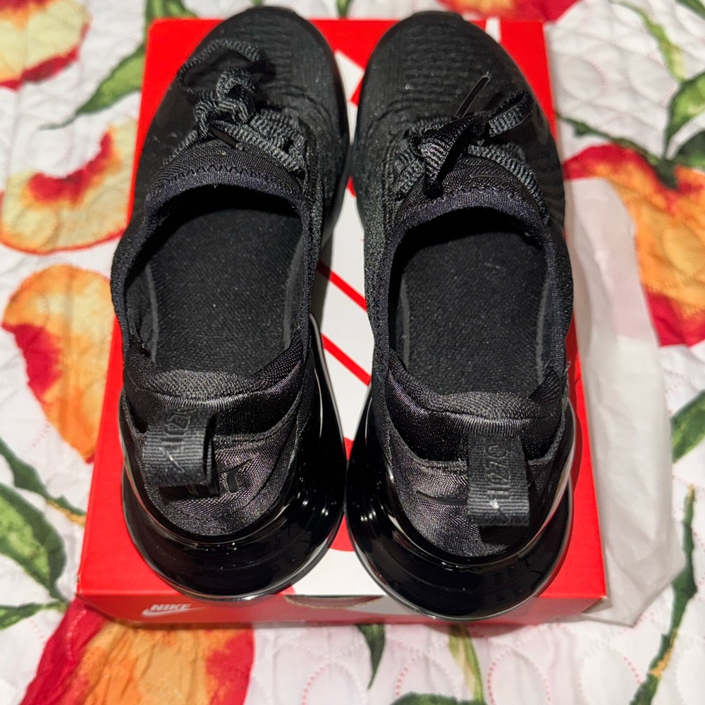 Nike All-Black Athletic Shoes